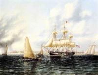 James E Buttersworth - New York Harbor